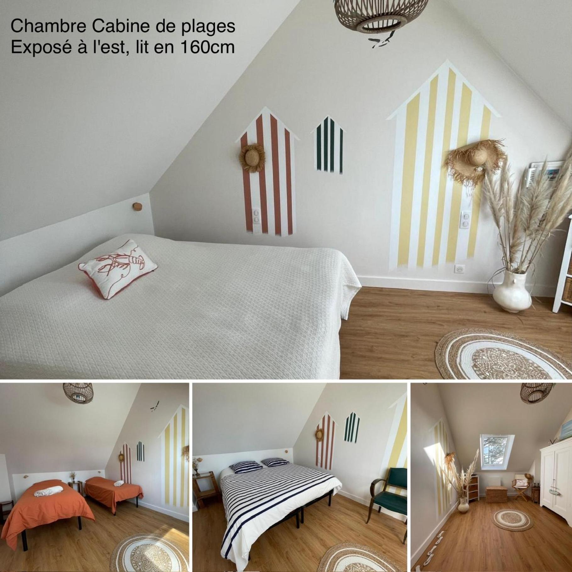 Ty Glazu Doelan Espace 60M2, Port& Criques A Pied, 2 Chambres Privees Au 1Er Etage, Sdb, Wc Separe Clohars-Carnoet ภายนอก รูปภาพ